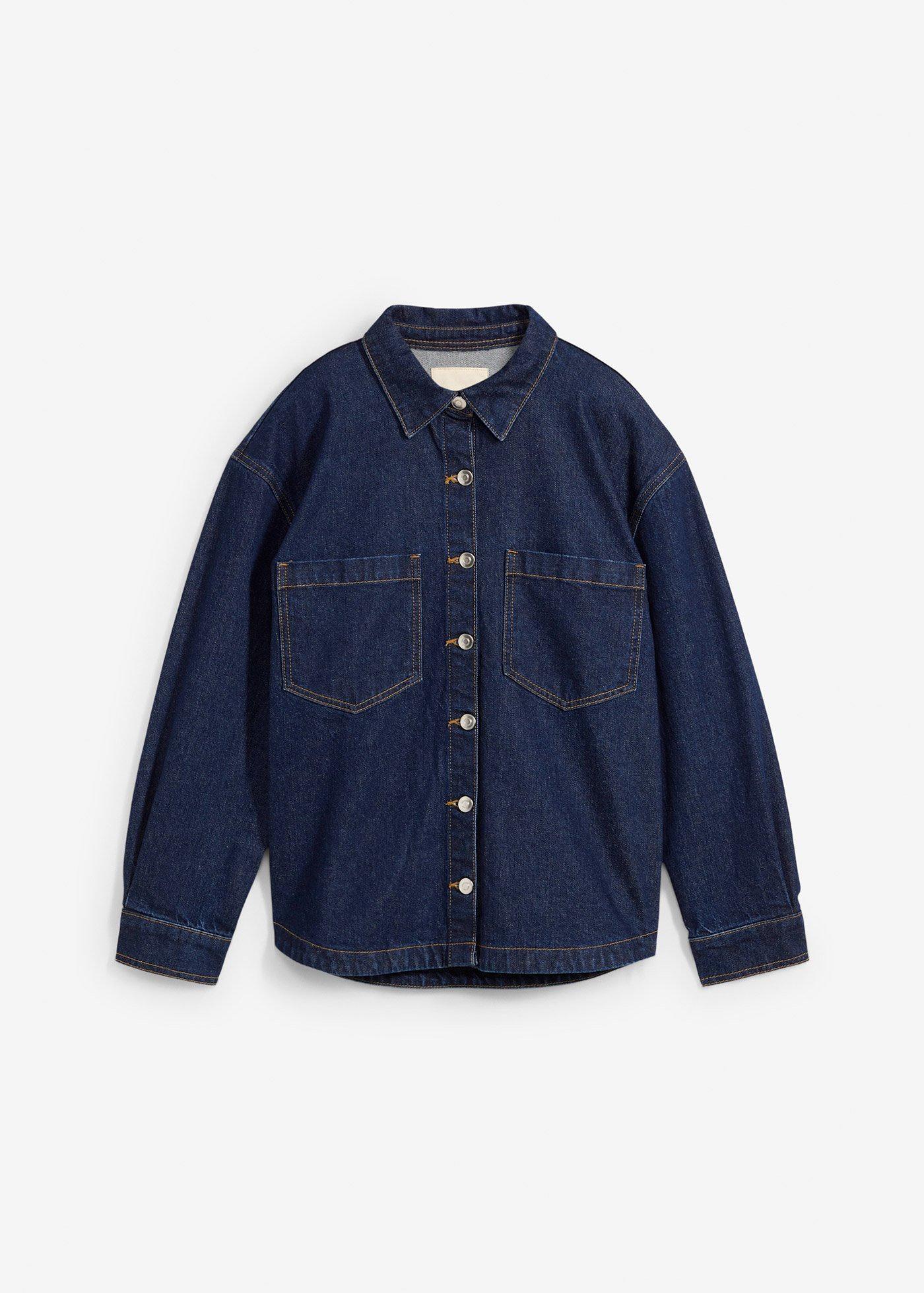 Jeanshemd, Oversized