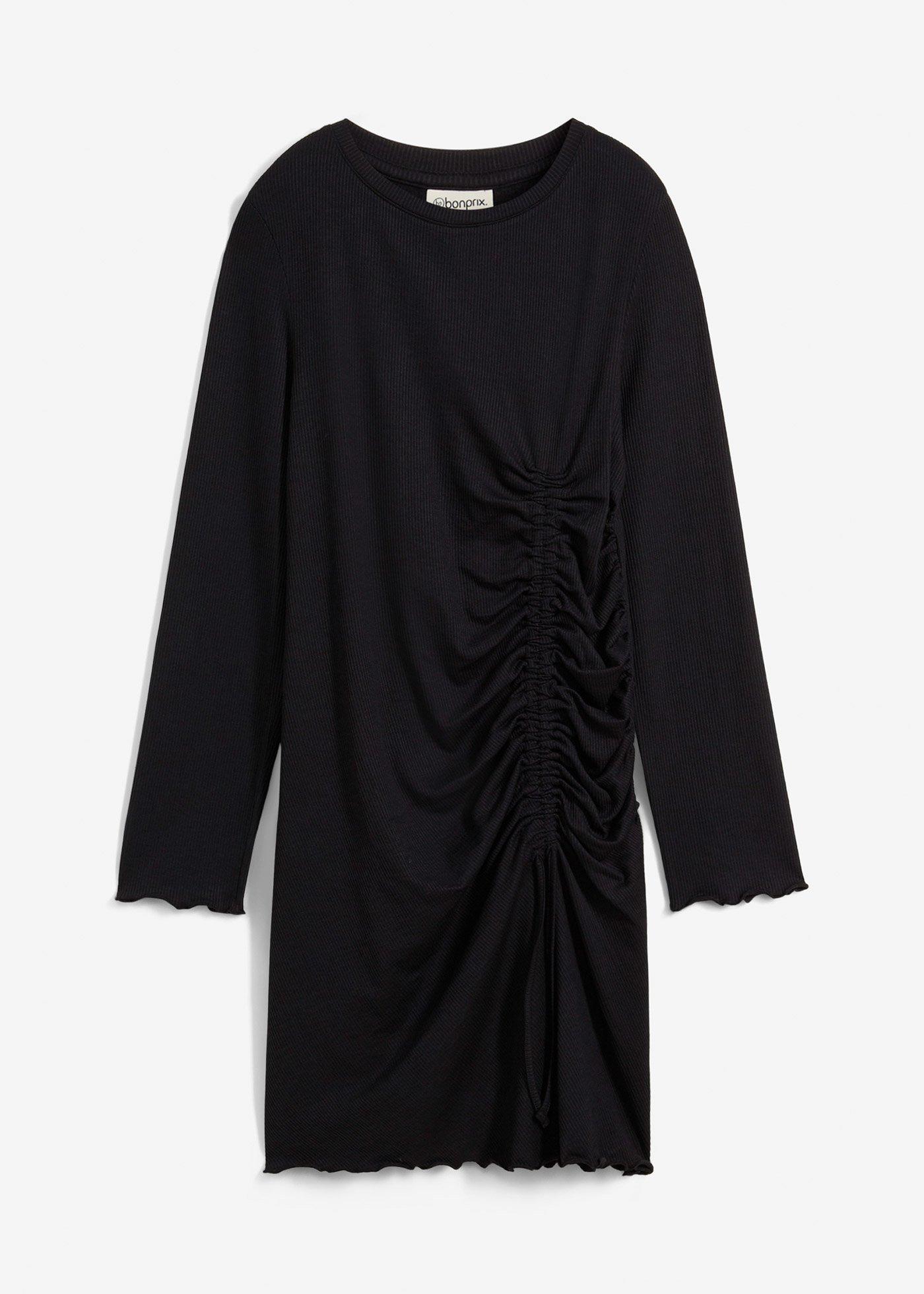 Shirtkleid mit Raffungsdetail