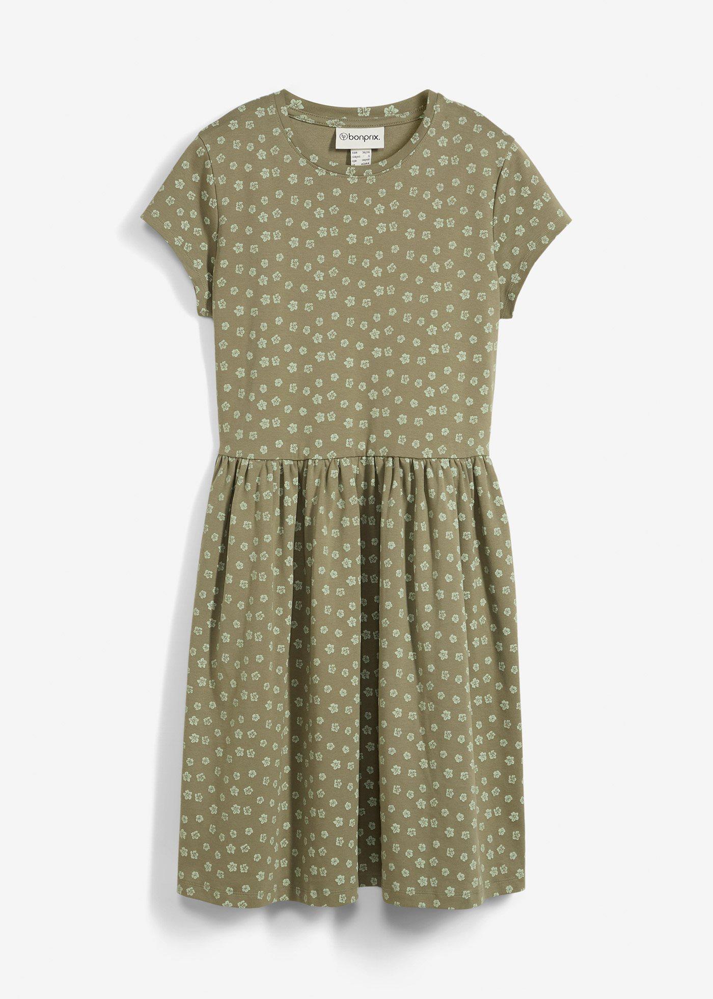 Shirtkleid aus reiner Baumwolle