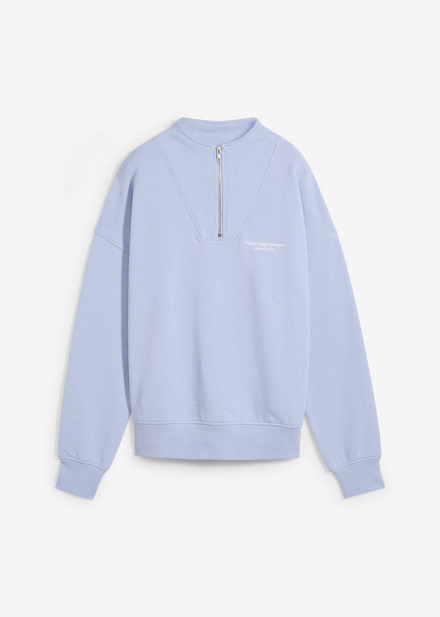 Oversize-Sweatshirt aus reiner Bio-Baumwolle