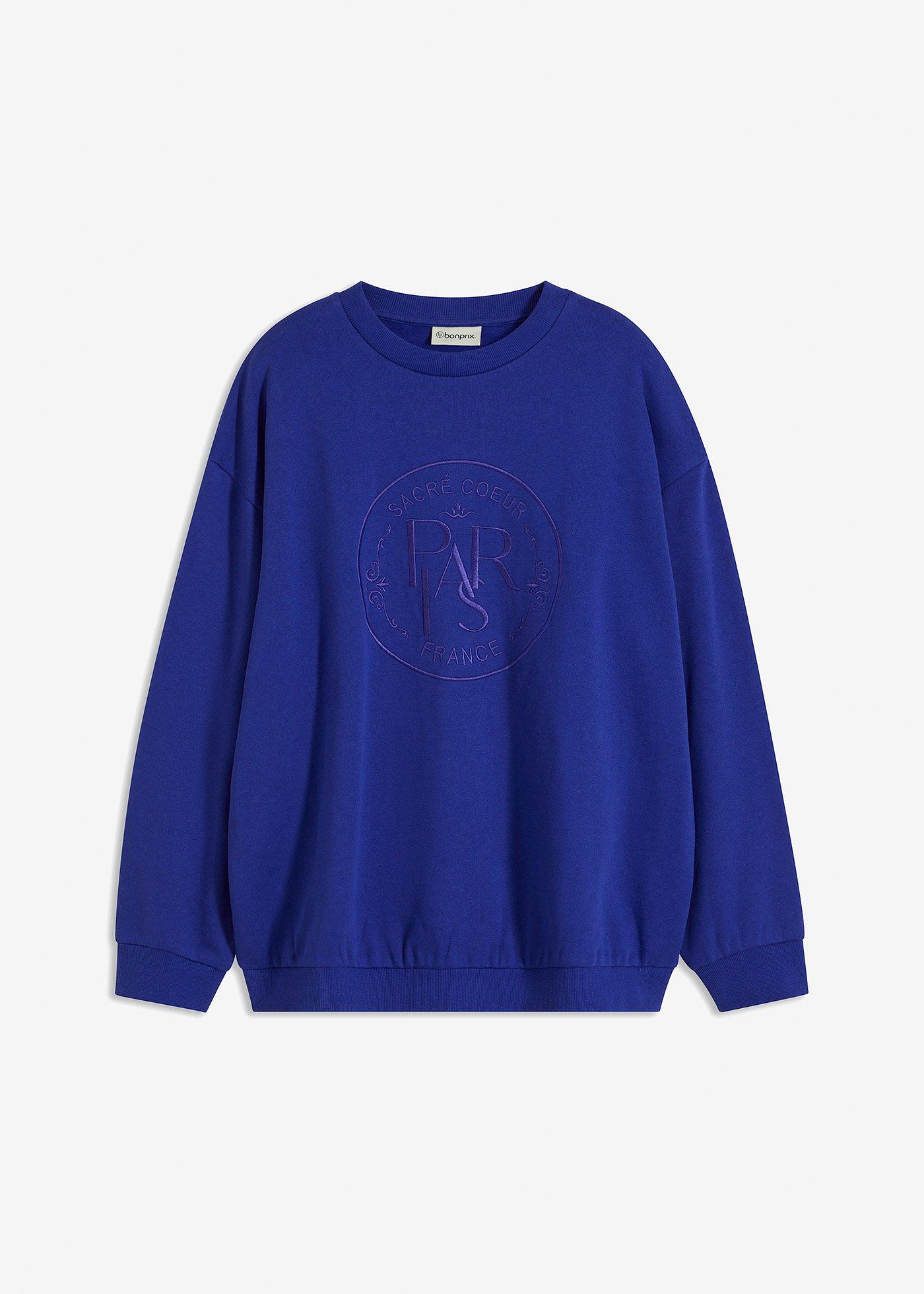 Sweatshirt mit Stickerei