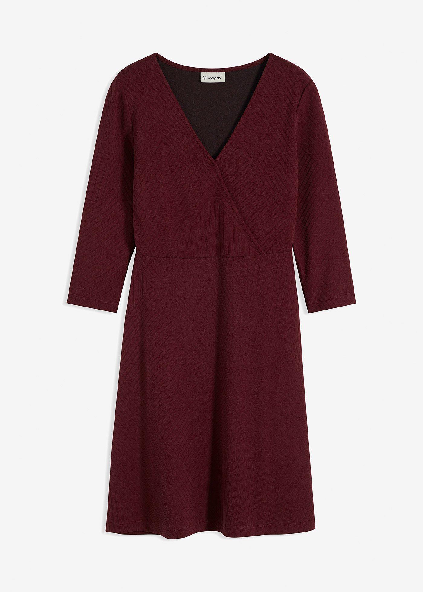 geripptes Kleid
