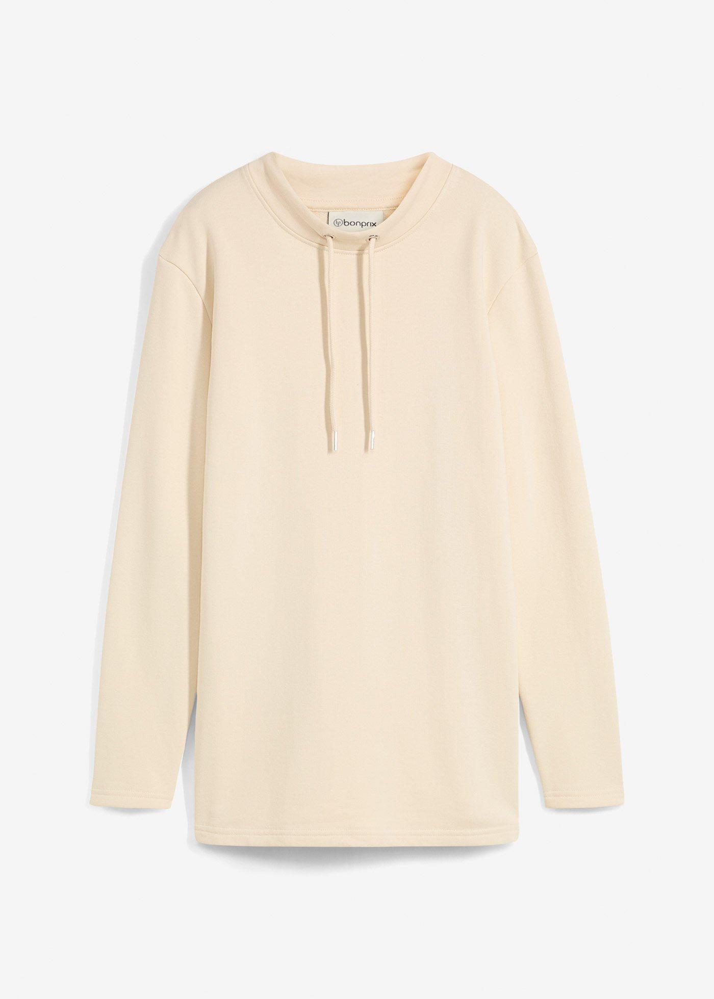 Sweatshirt mit Schlitz