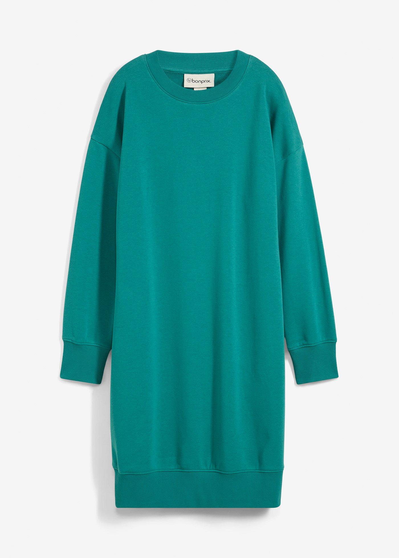 Ballonförmiges Sweatkleid