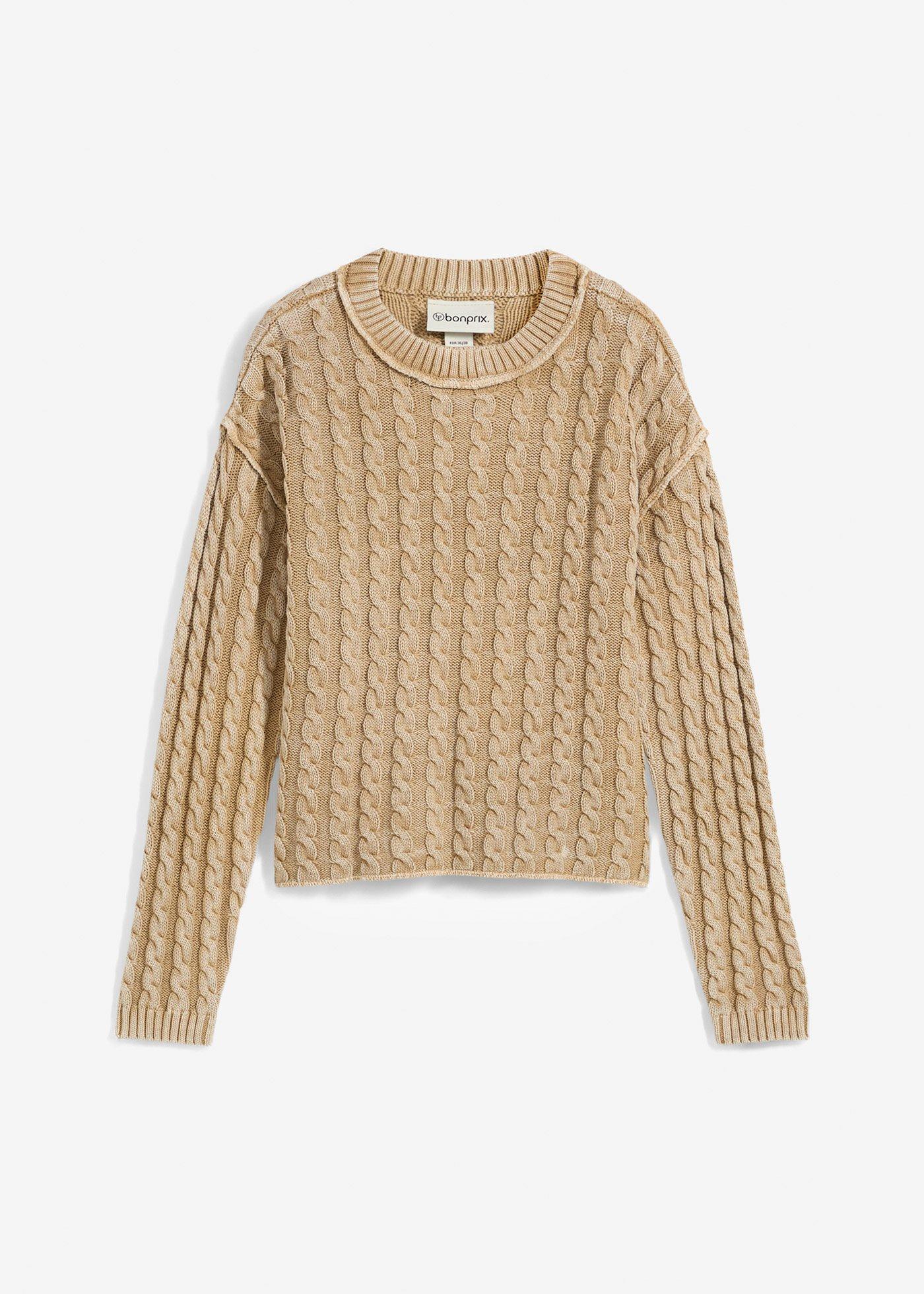 Oversize-Pullover aus reiner Baumwolle