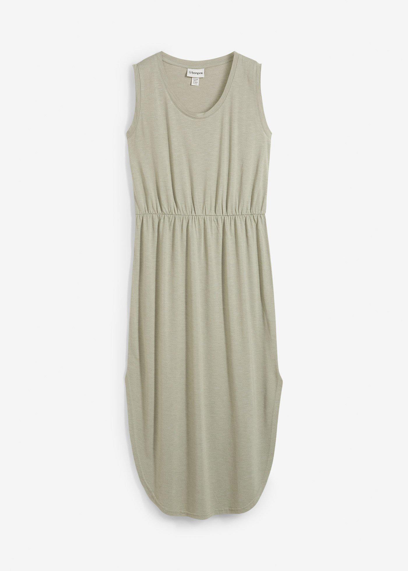 Jersey-Kleid aus Viskose-Mix