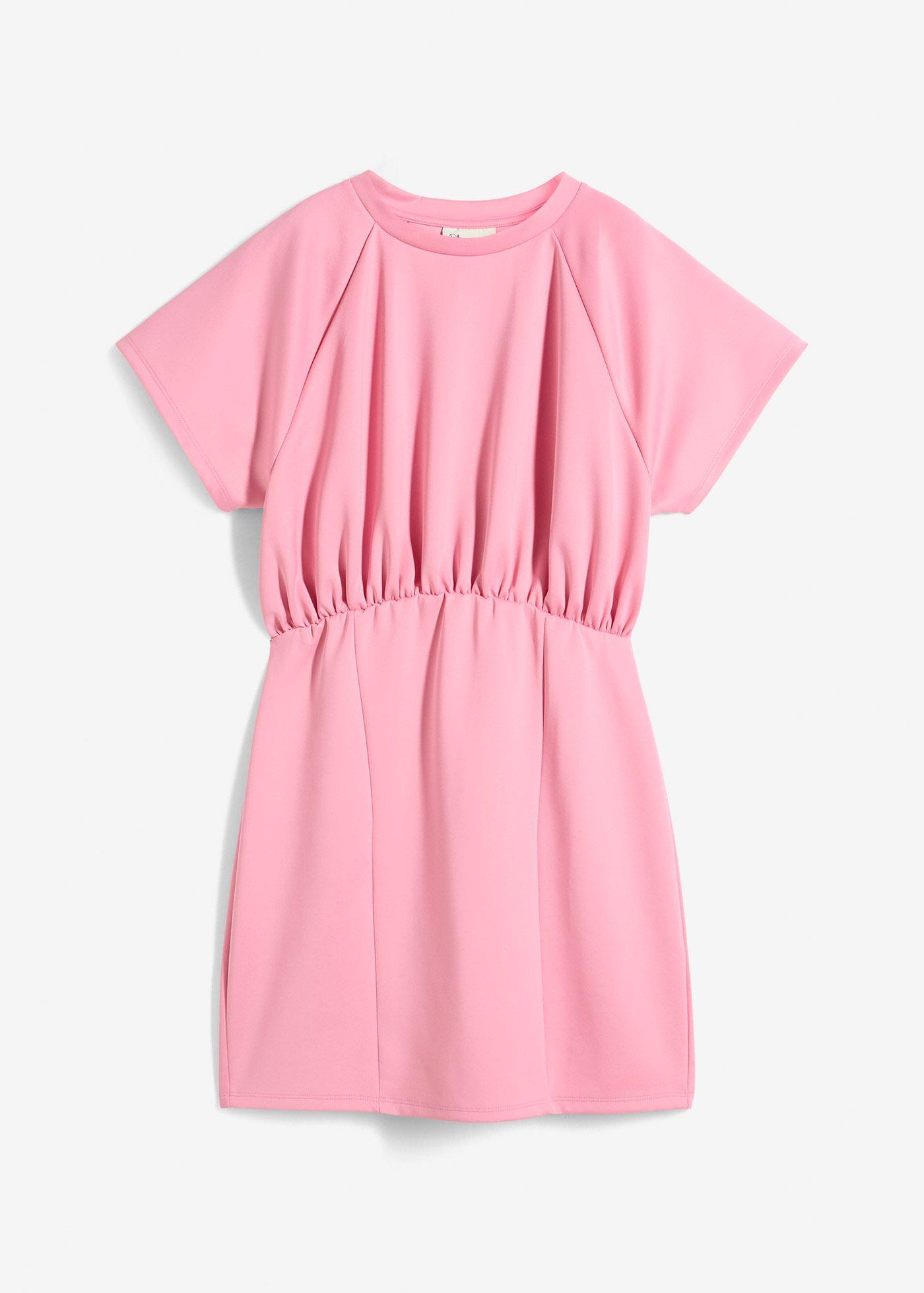 Shirtkleid mit Raffung