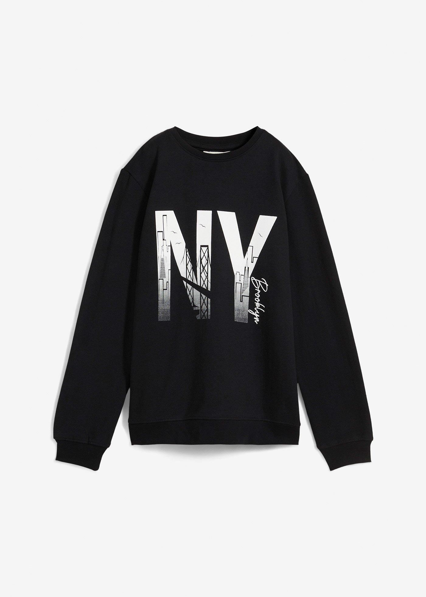 Sweatshirt aus weichem Baumwoll-Mix