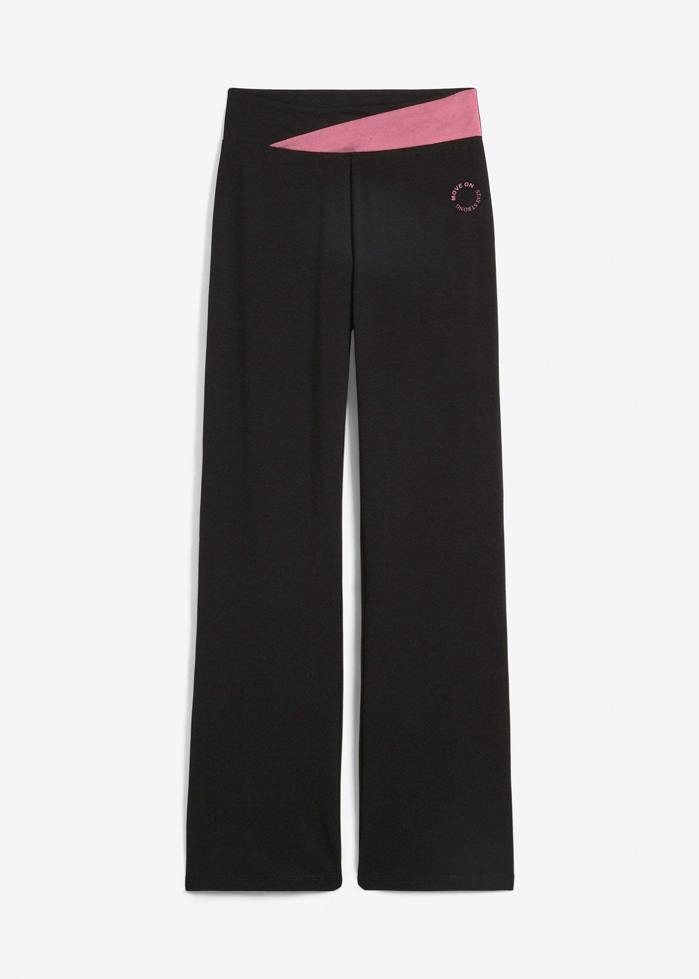 Baumwoll Sporthose mit Stretch, Bootcut