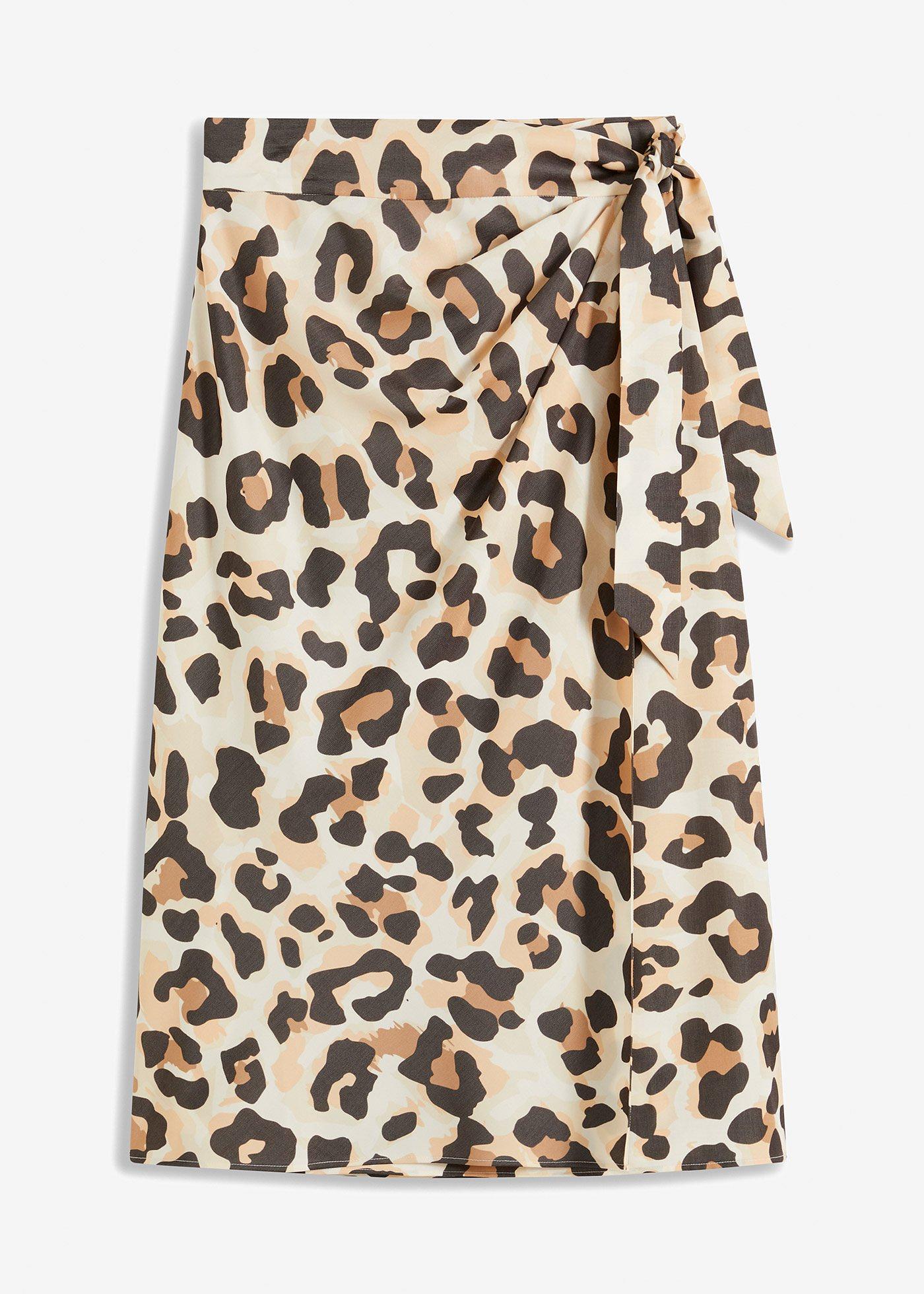 Wickelrock aus feinem Viskose-Mix