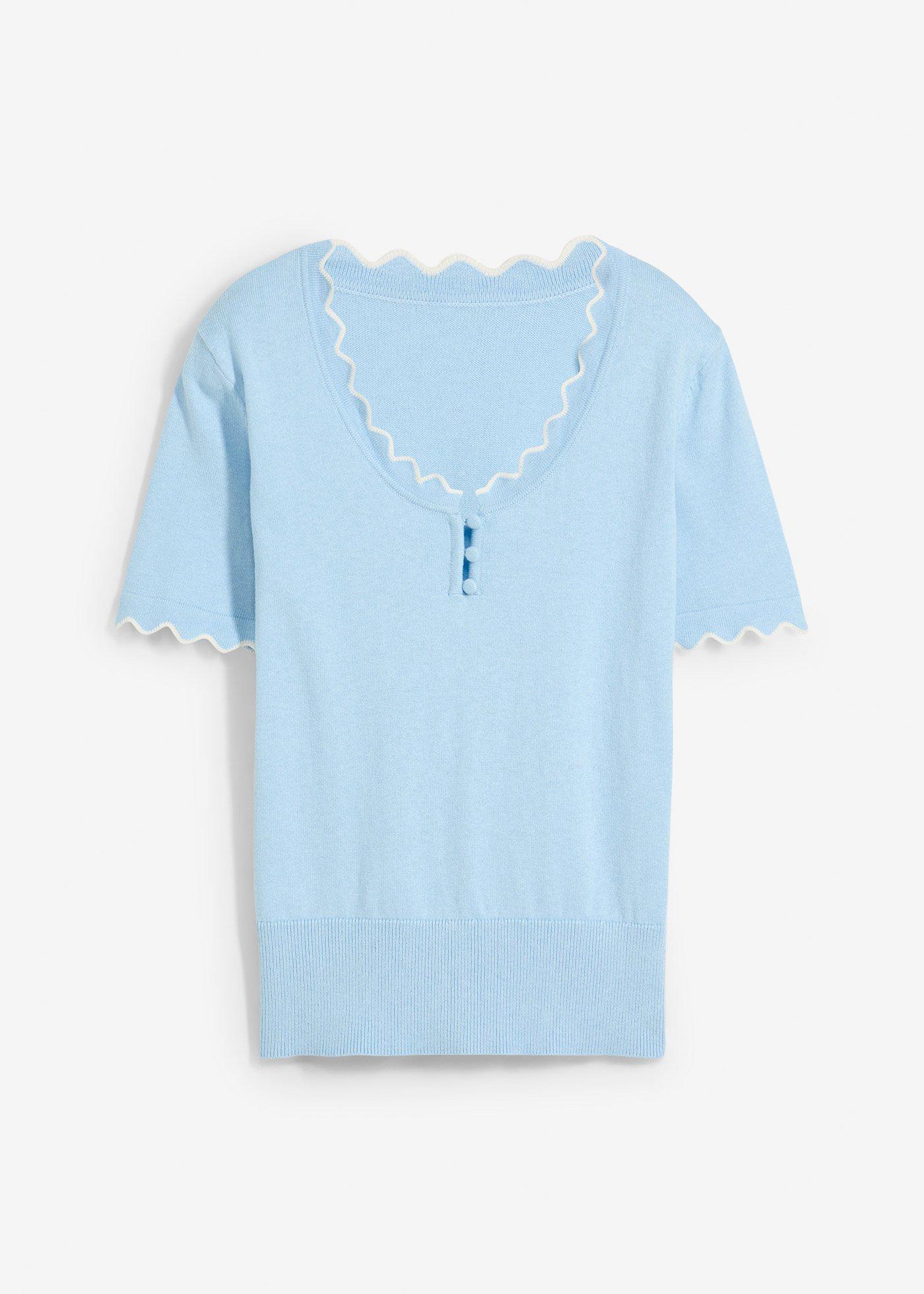 Pullover mit Seidenanteil