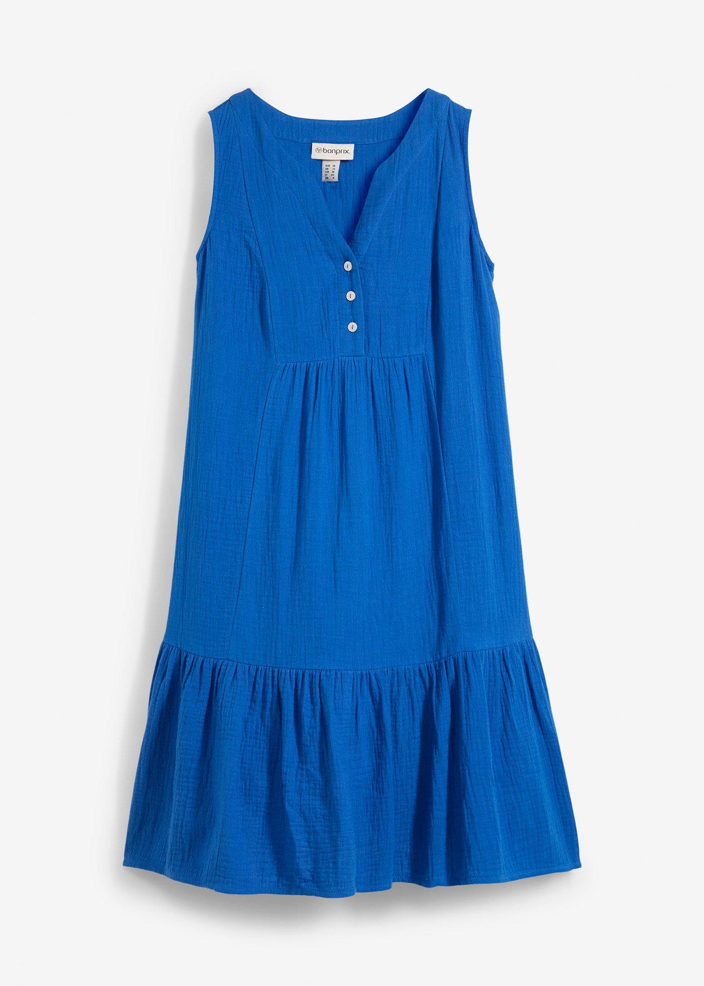 Kleid aus luftigem Musselin