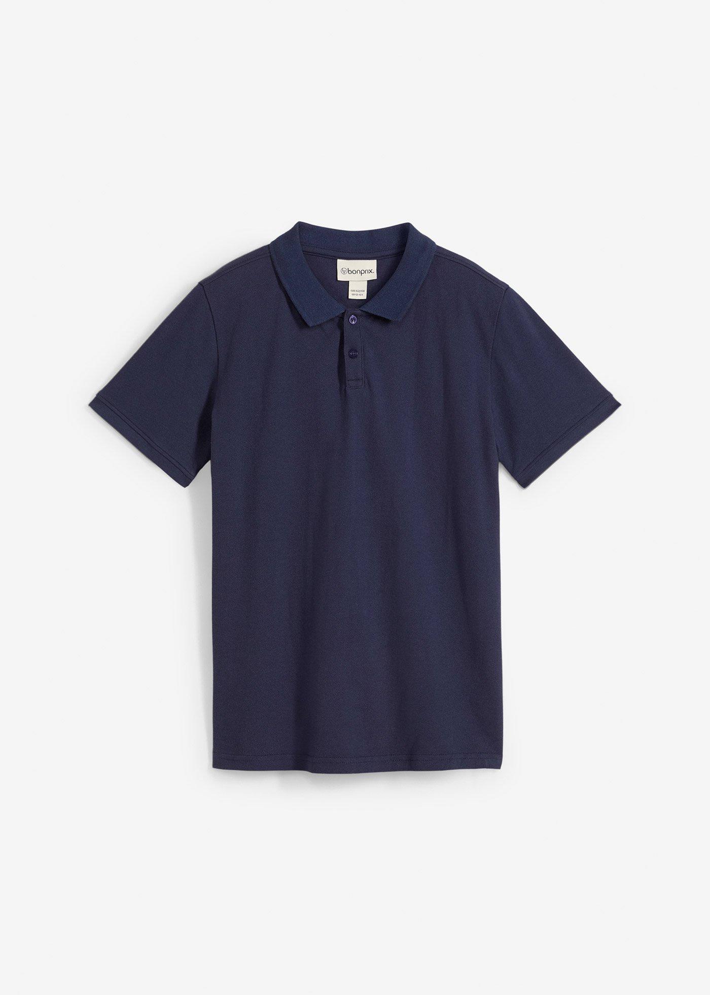 Piqué Poloshirt aus reiner Baumwolle