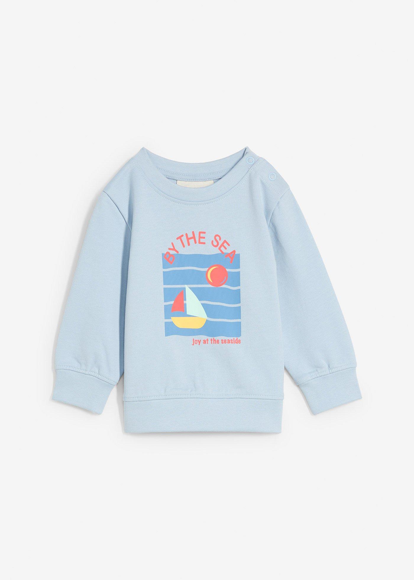 Sweatshirt aus reiner Bio-Baumwolle