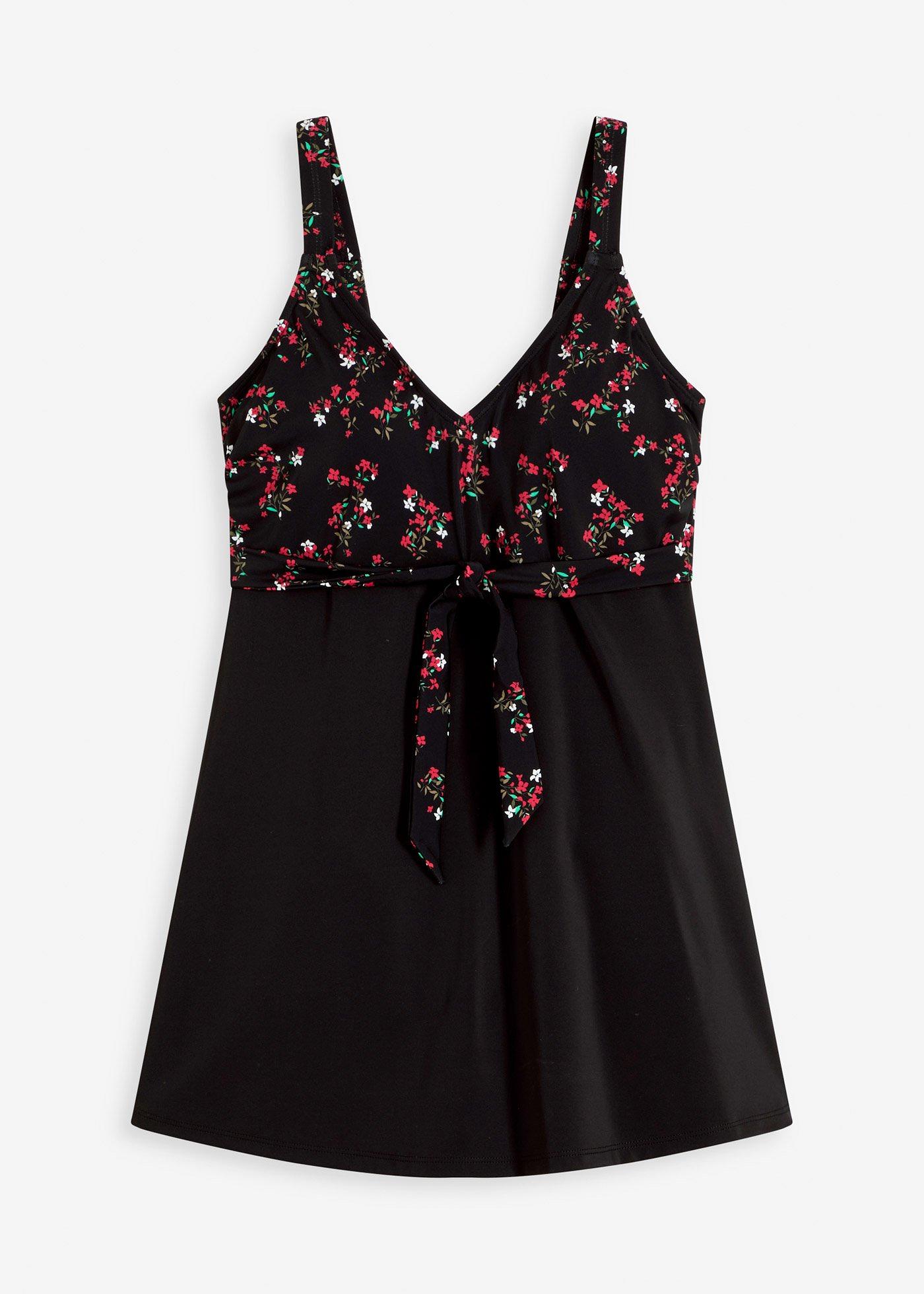 Badekleid mit Bindeband