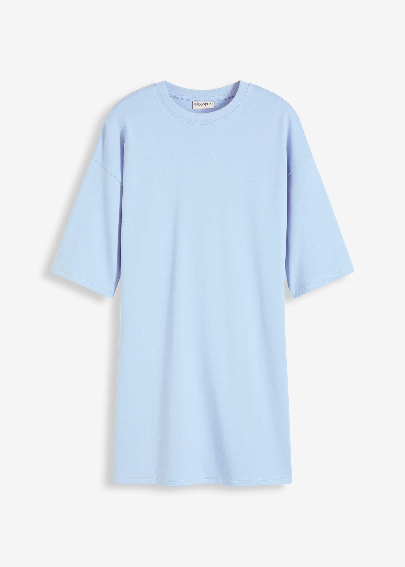 Shirtkleid aus schwerer Bio-Baumwolle