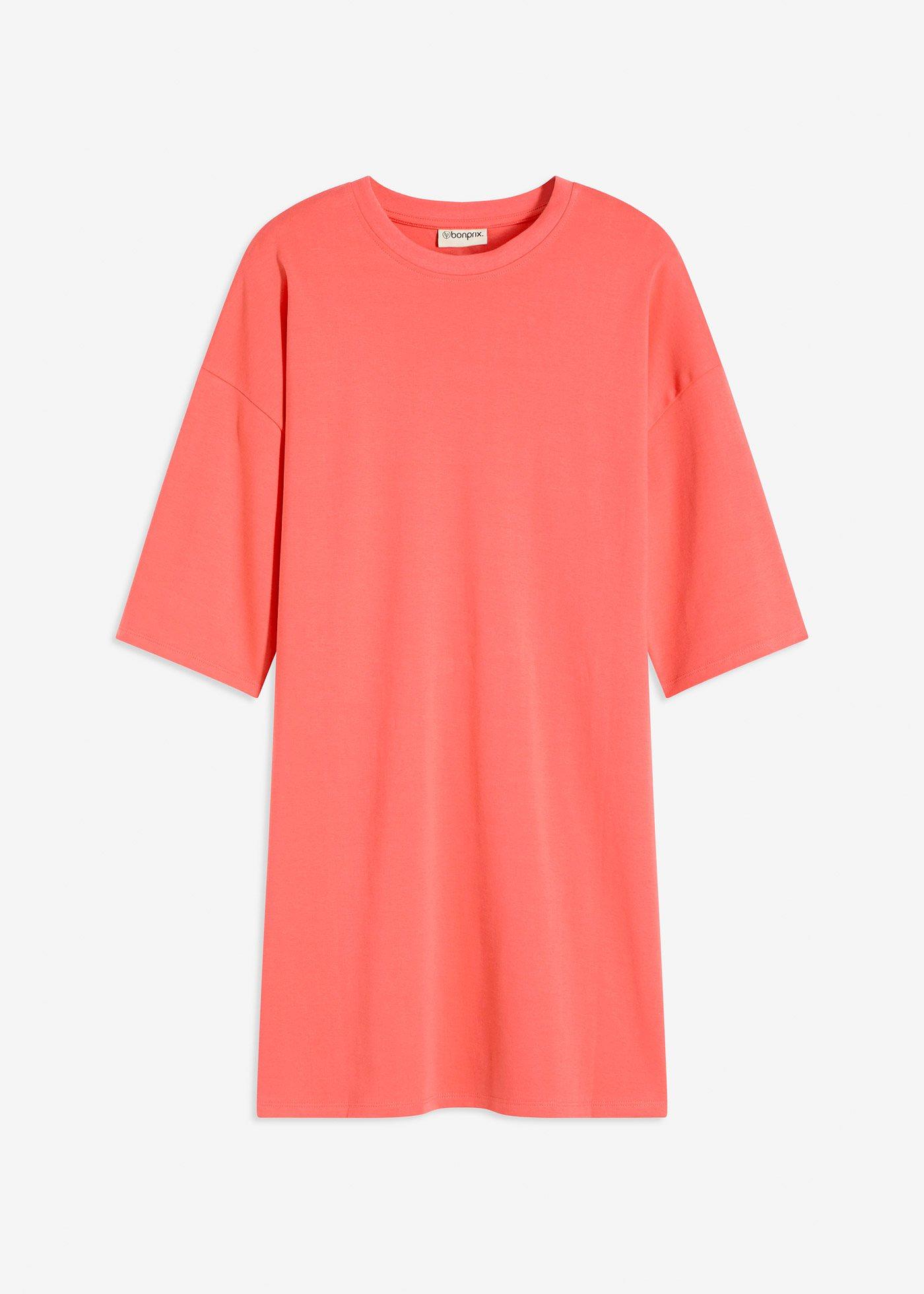 Shirtkleid aus schwerer Bio-Baumwolle