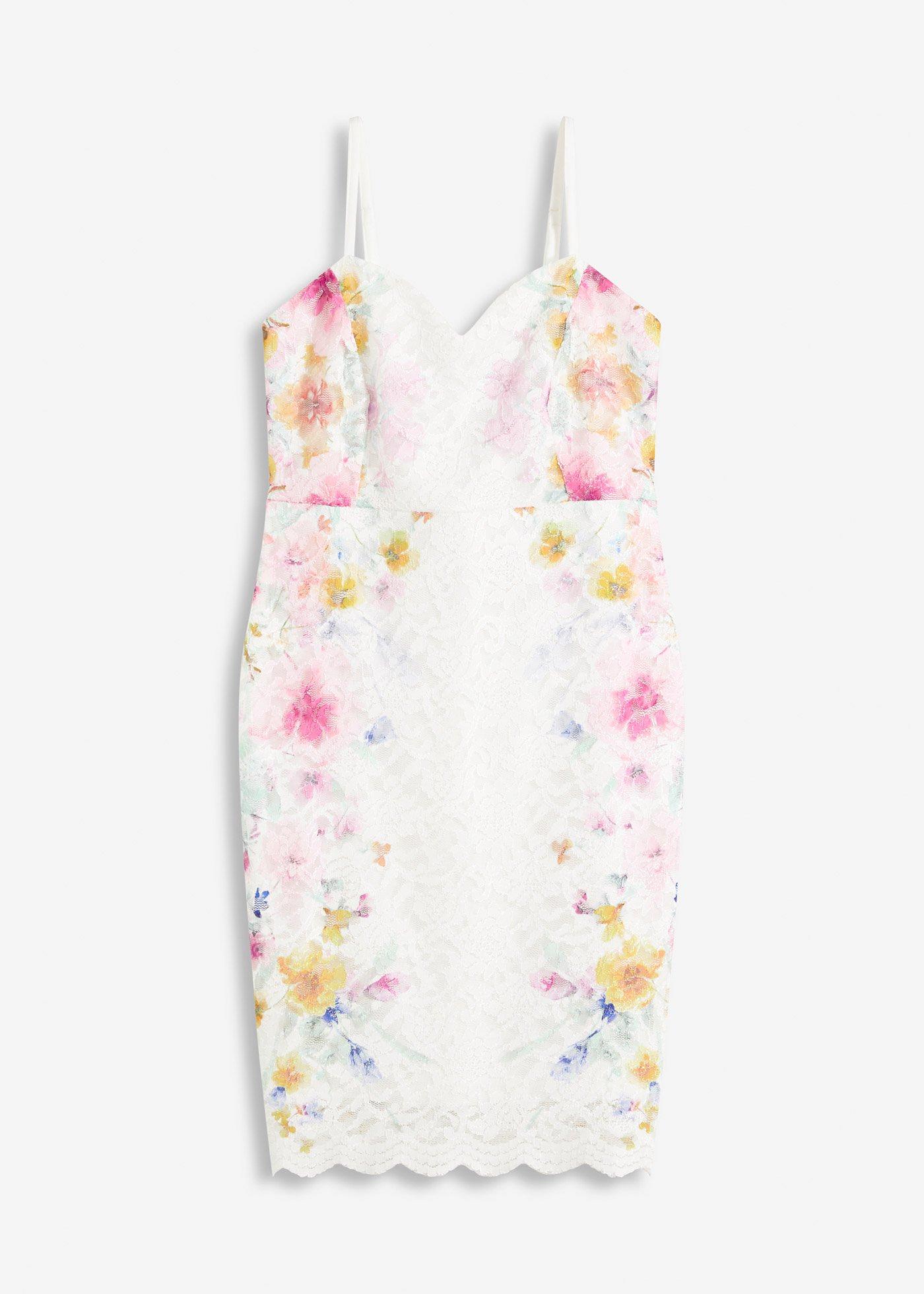 Spitzenkleid mit Träger