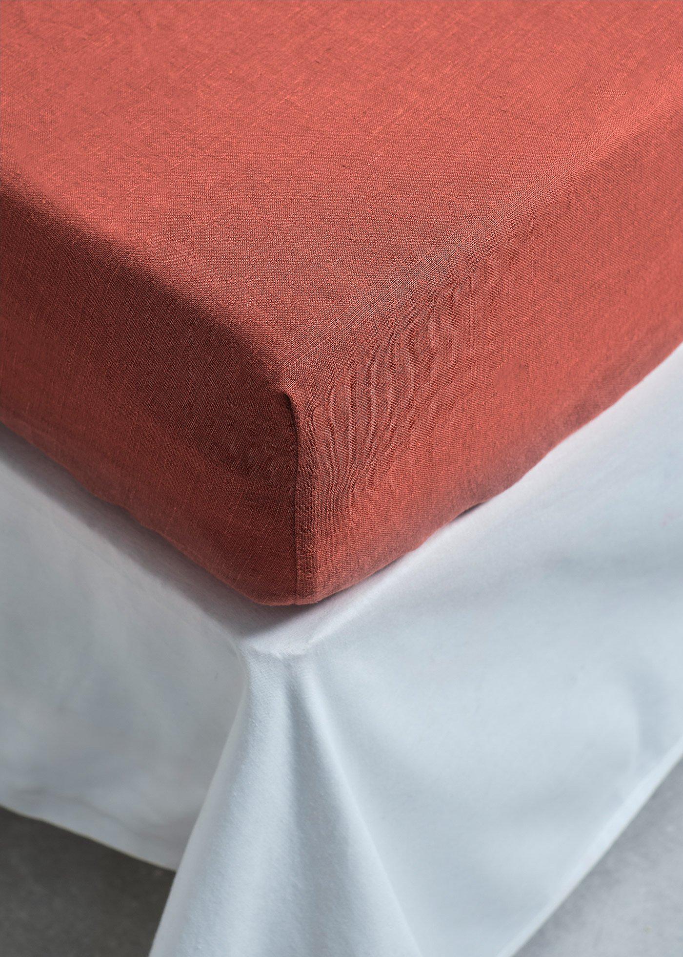 Hochwertiges Leinen Bettlaken