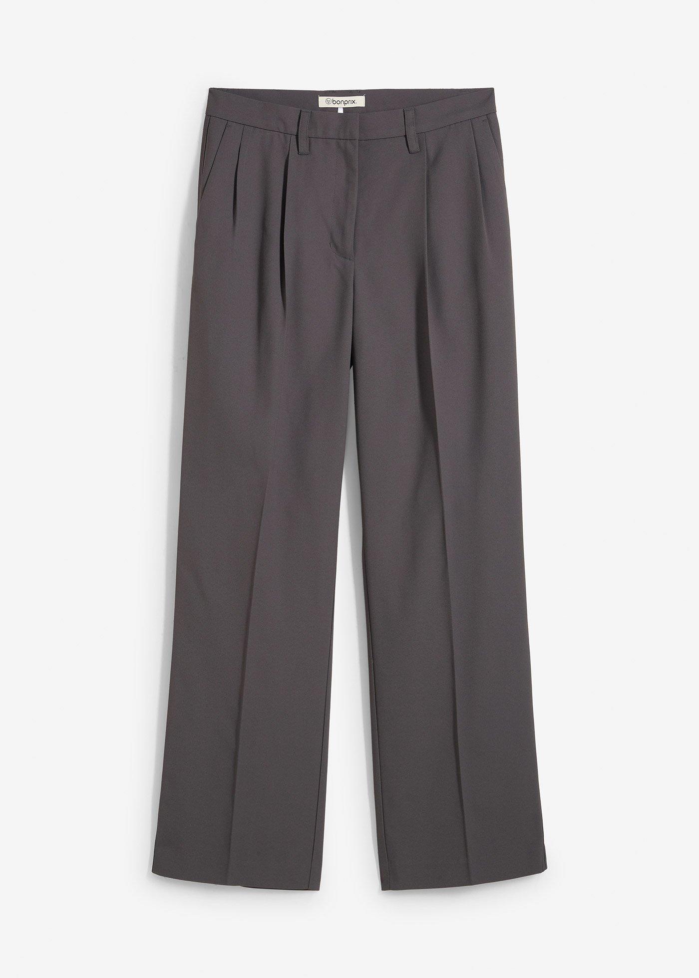 Fließende Bundfaltenhose