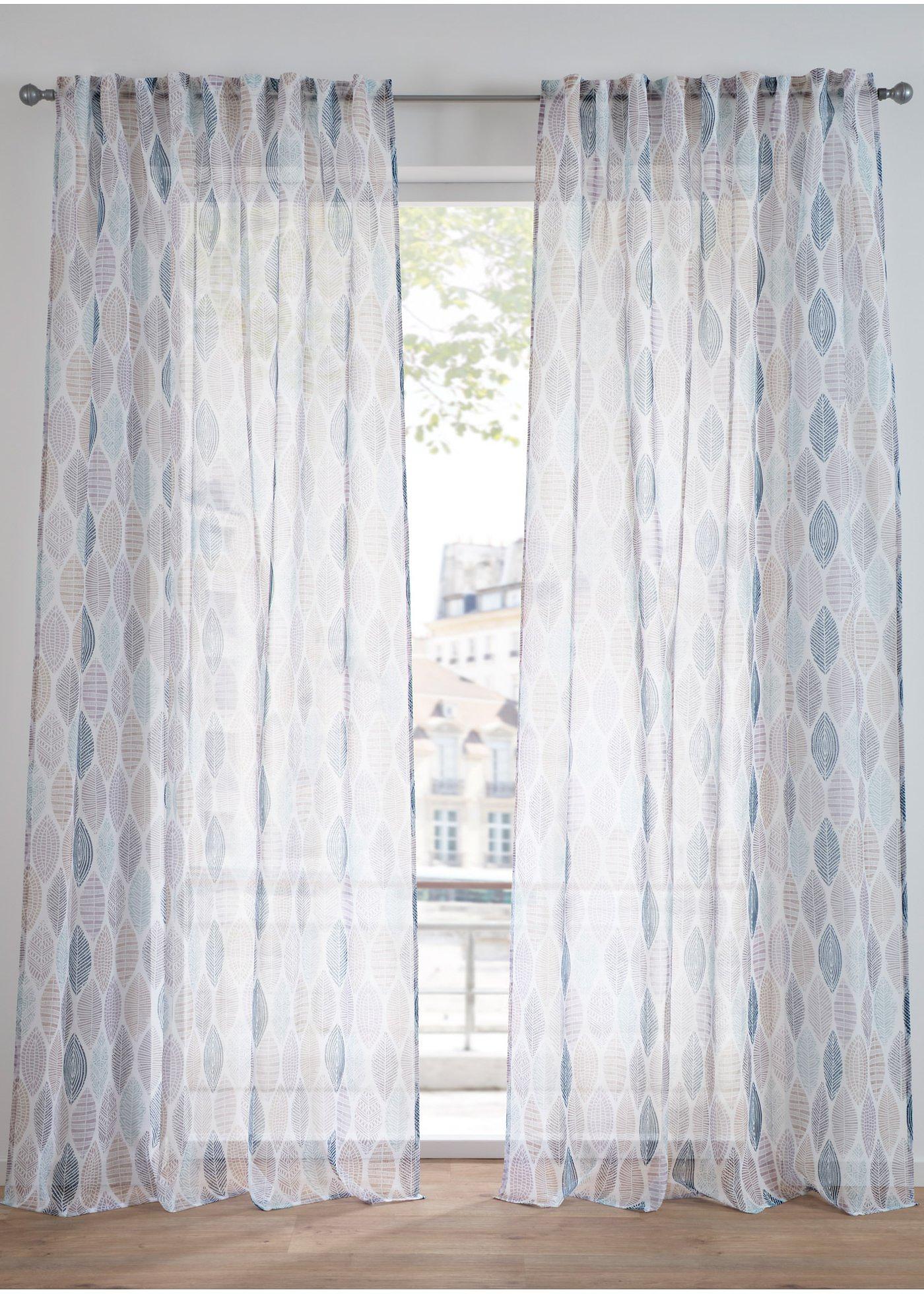 Gardine mit recyceltem Polyester (1er Pack)