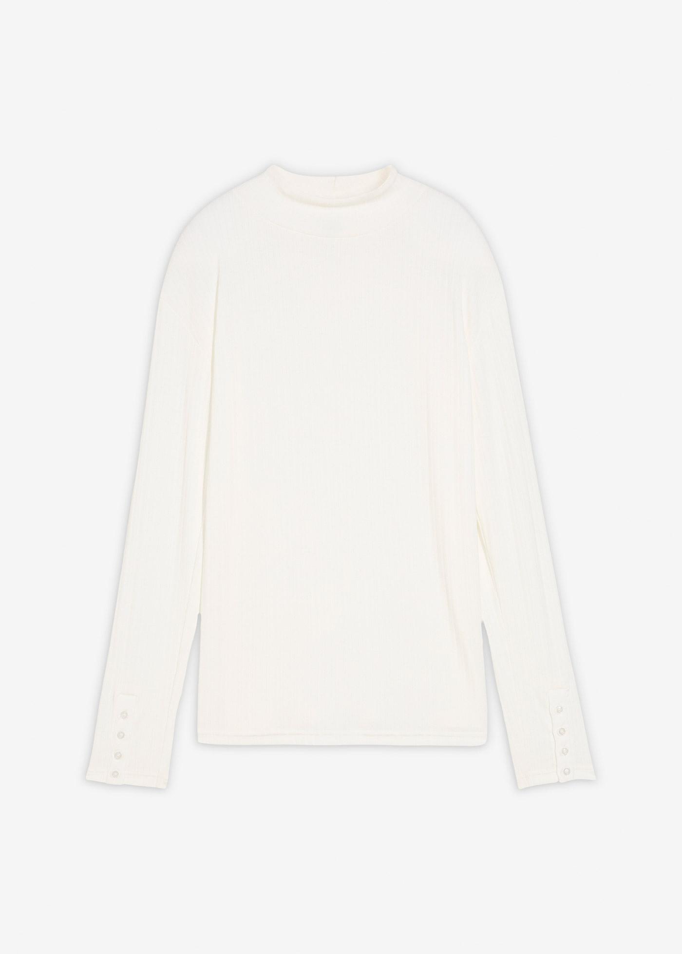 Geripptes Langarmshirt