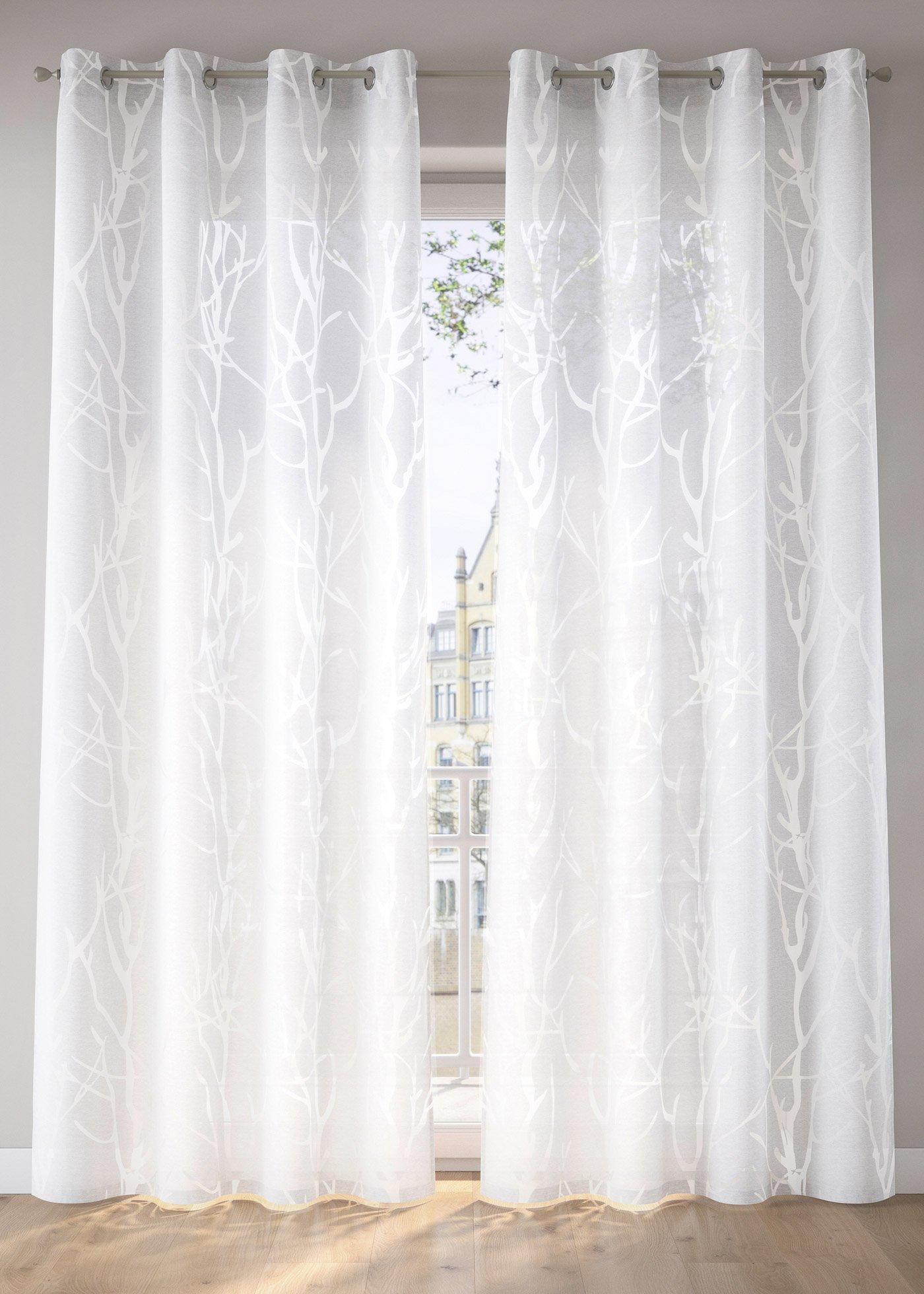 Ausbrenner Gardine (1er Pack)