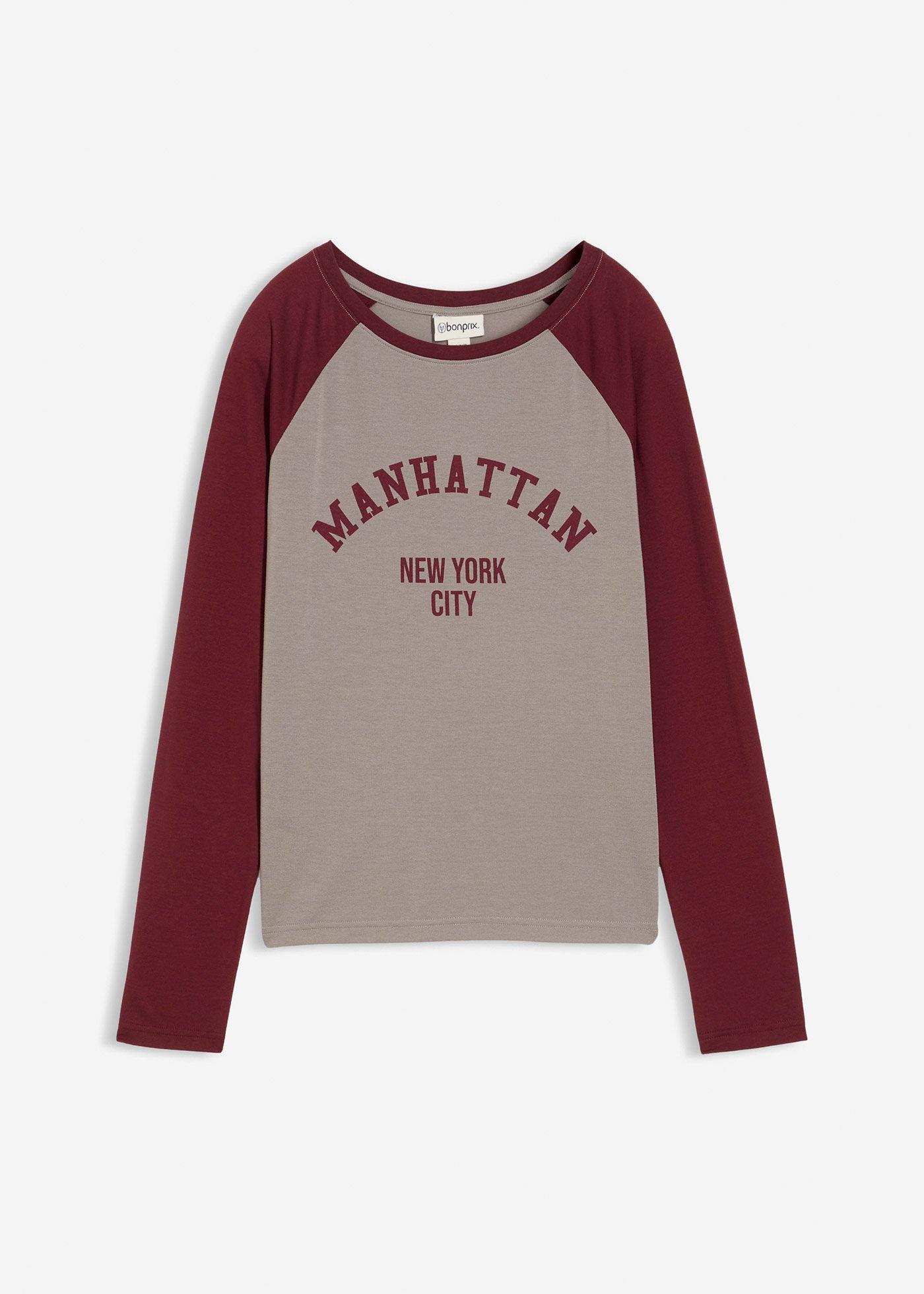 Langarmshirt aus Jersey