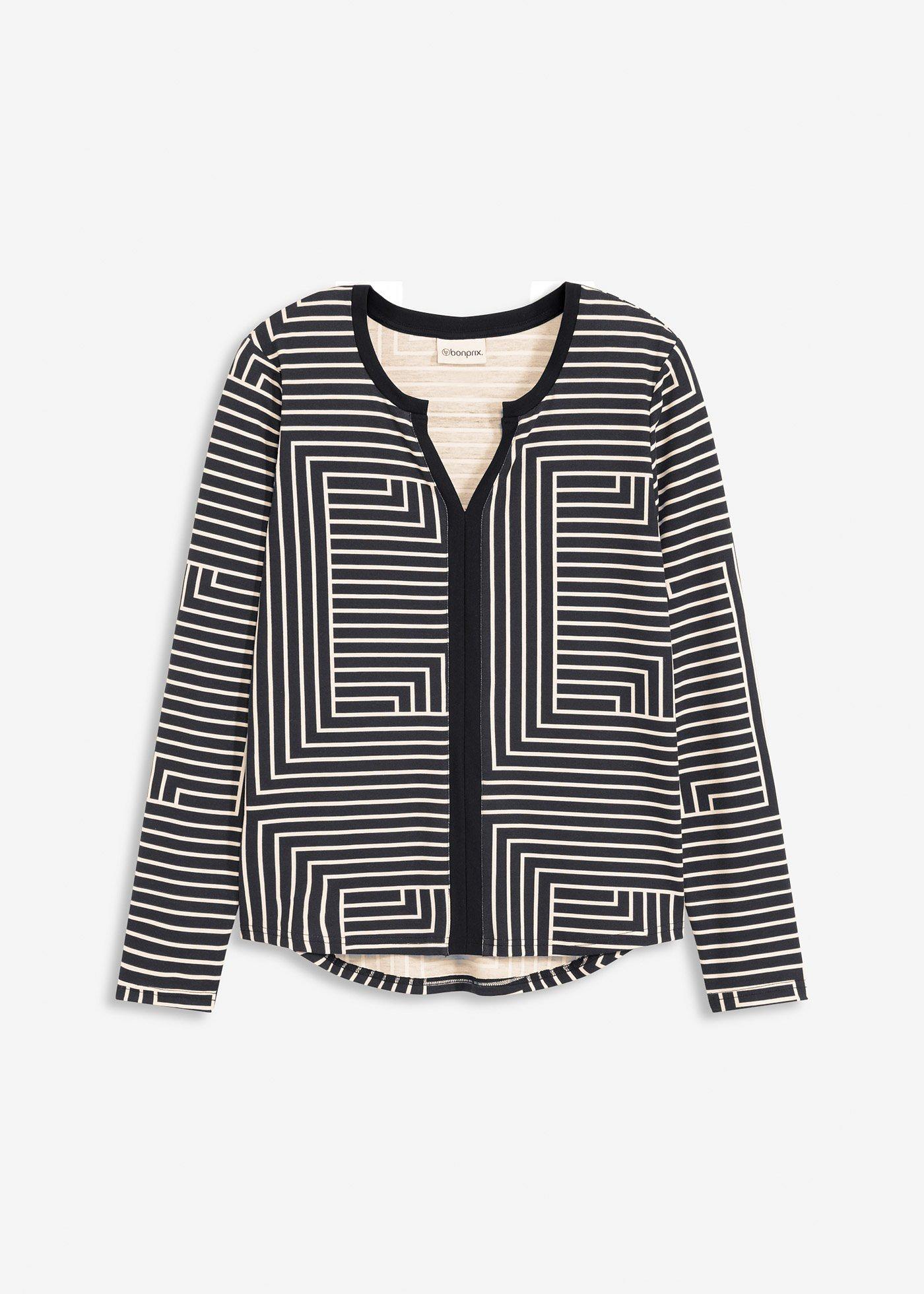 Viskose Langarmshirt