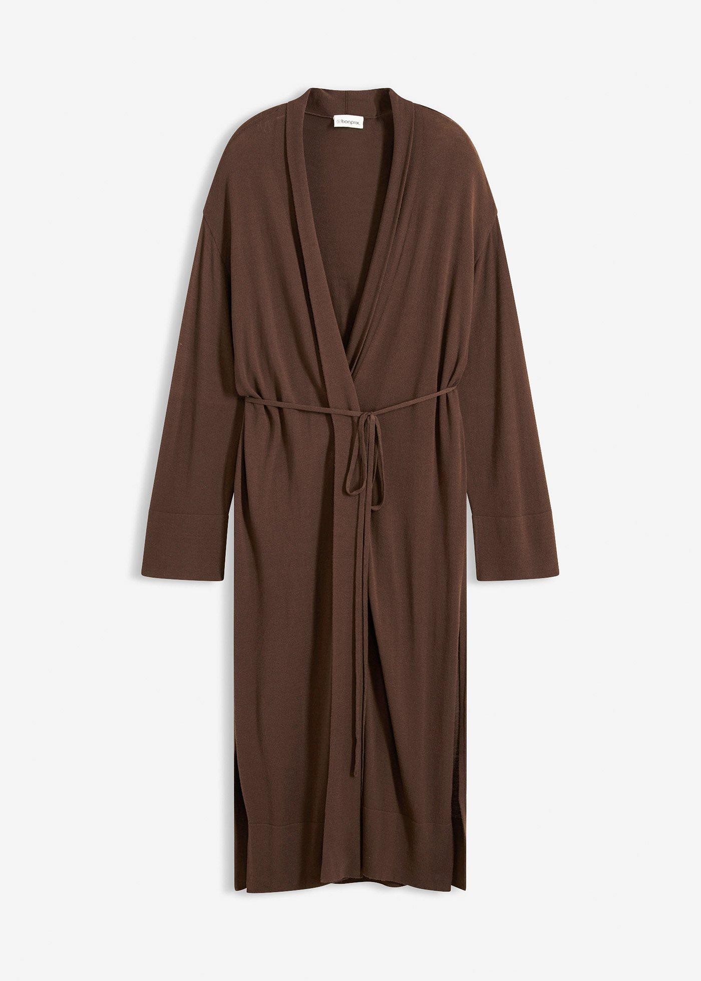 Strickmantel aus softem Viskose-Mix