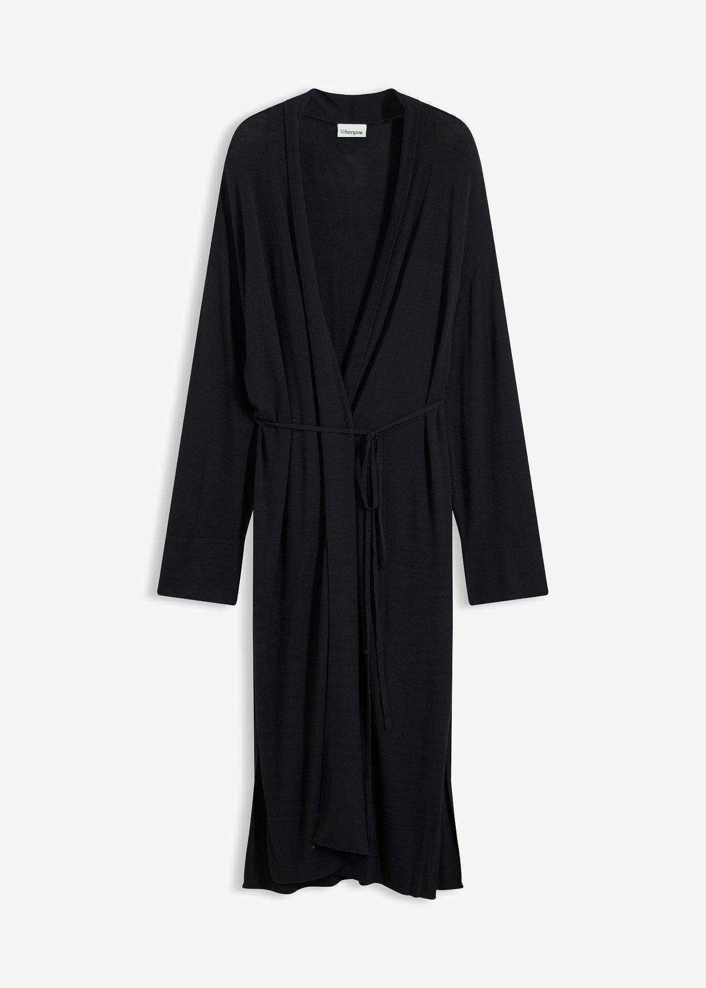 Strickmantel aus softem Viskose-Mix