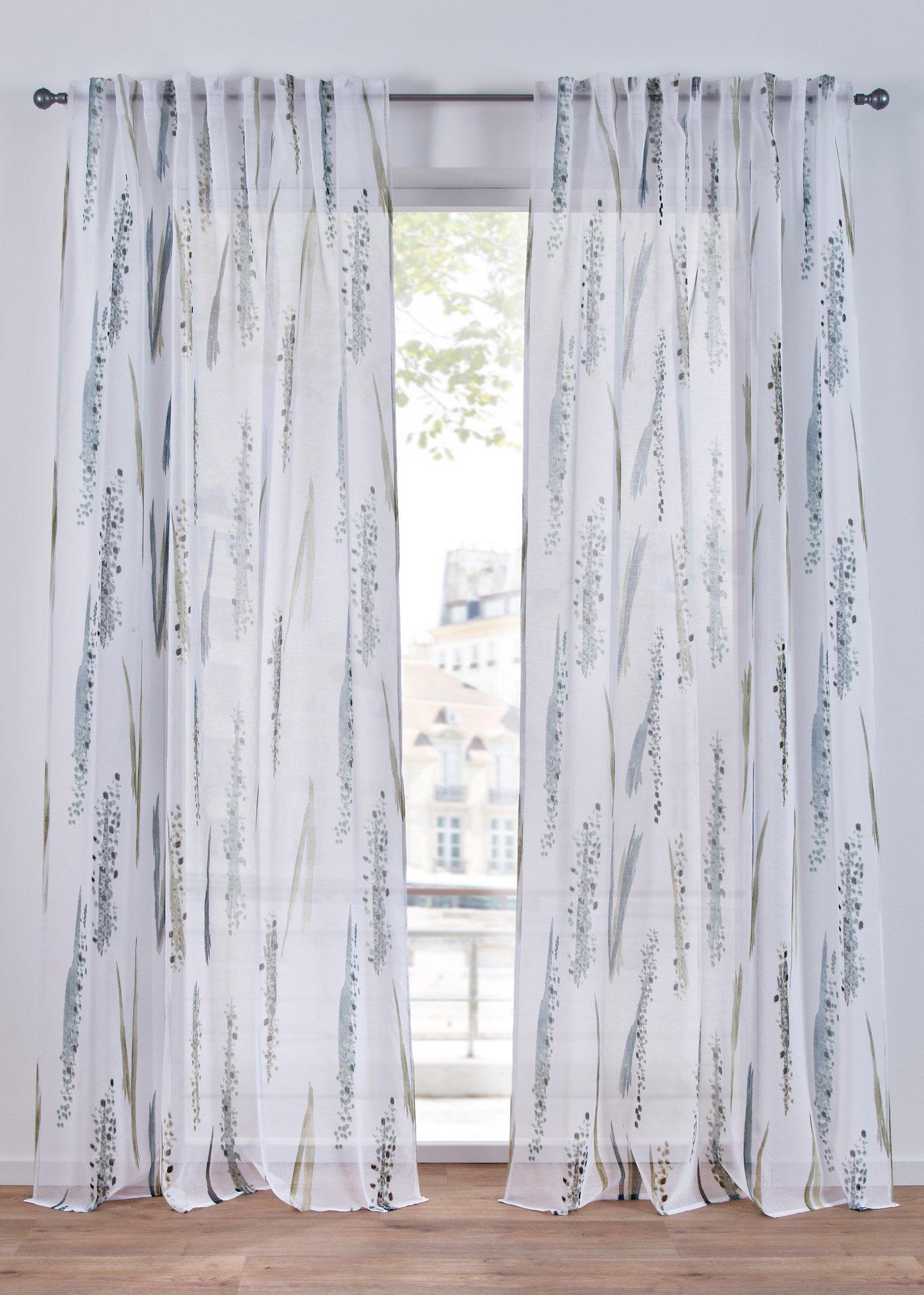 Gardine mit recyceltem Polyester (1er Pack)
