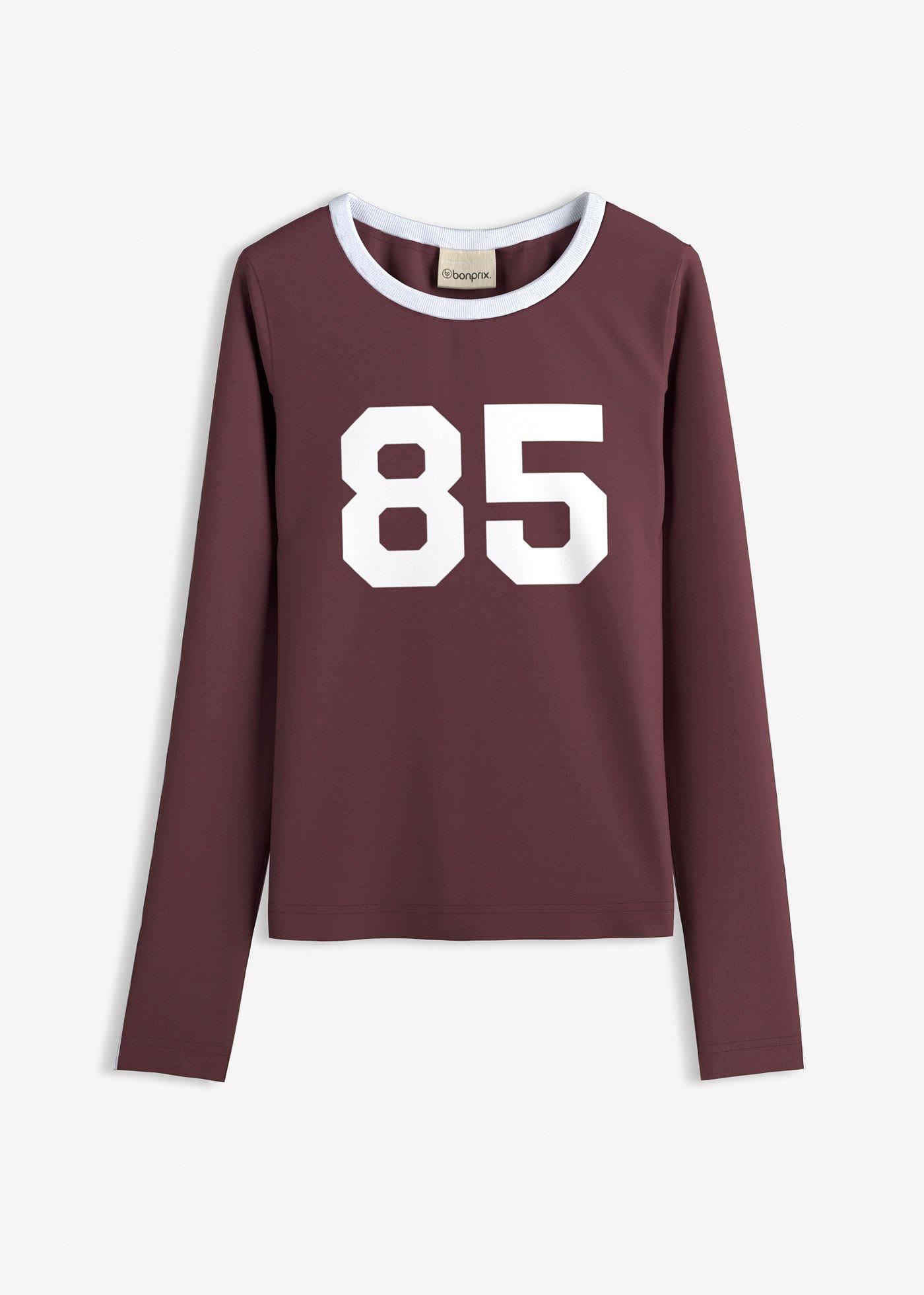 Langarmshirt aus leichtem Jersey