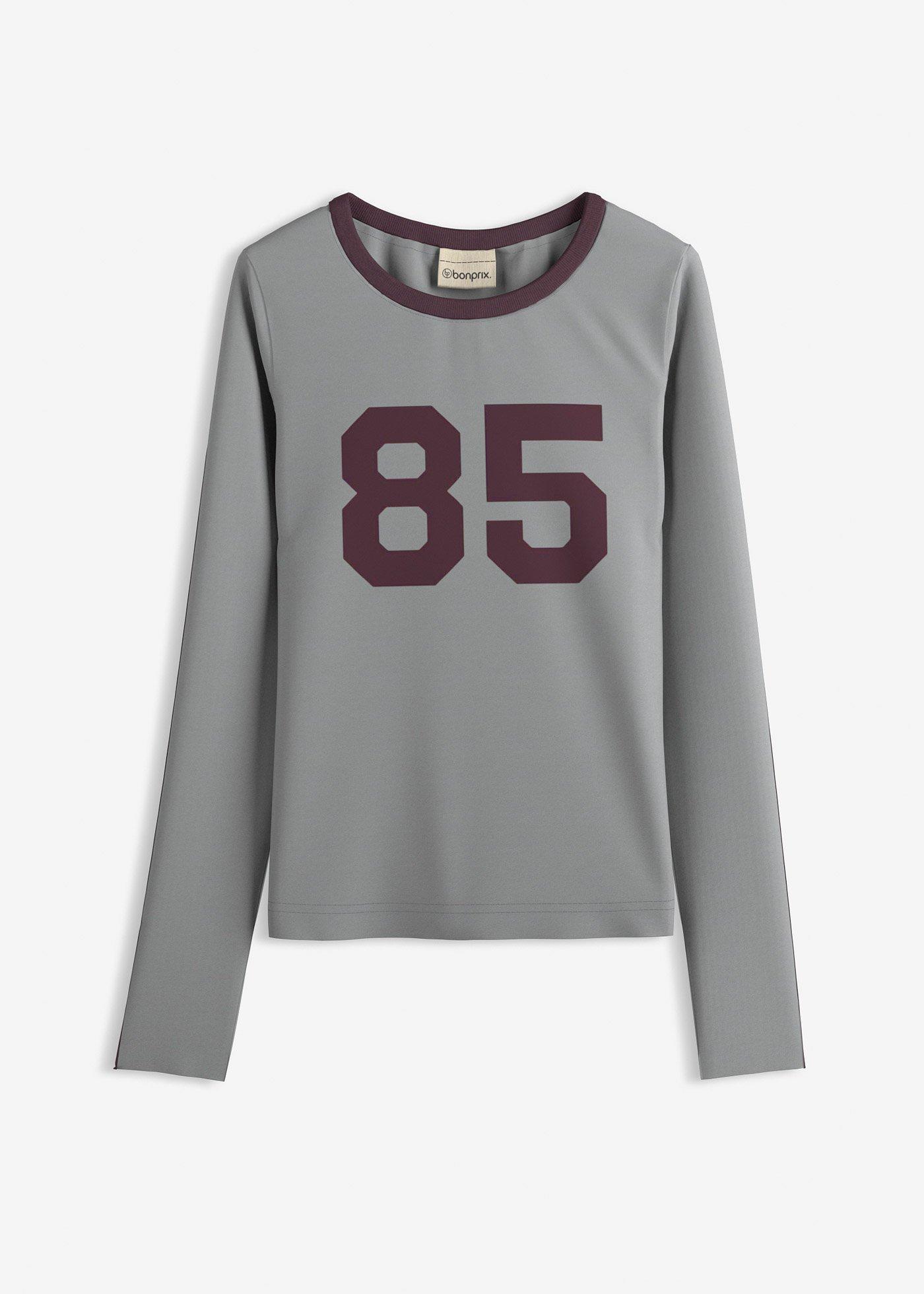Langarmshirt aus leichtem Jersey