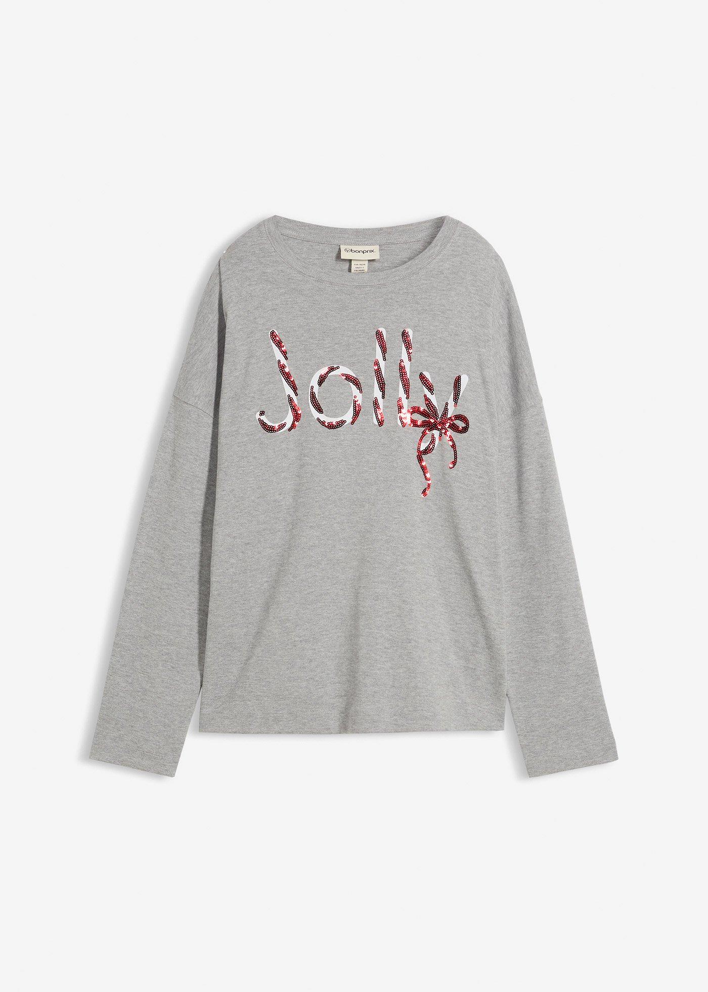 Langarmshirt aus reiner Bio-Baumwolle