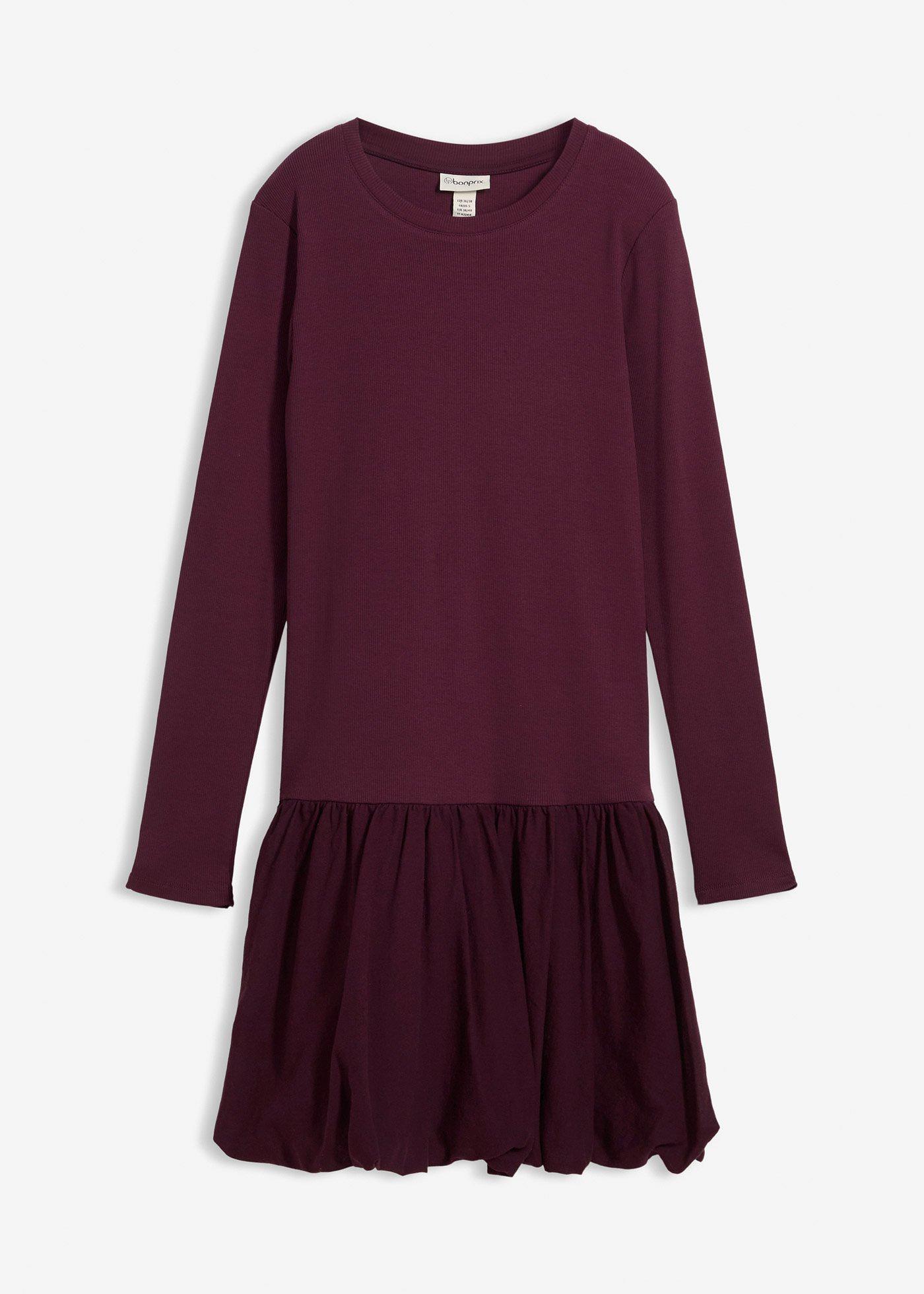 Shirtkleid mit Ballonrock