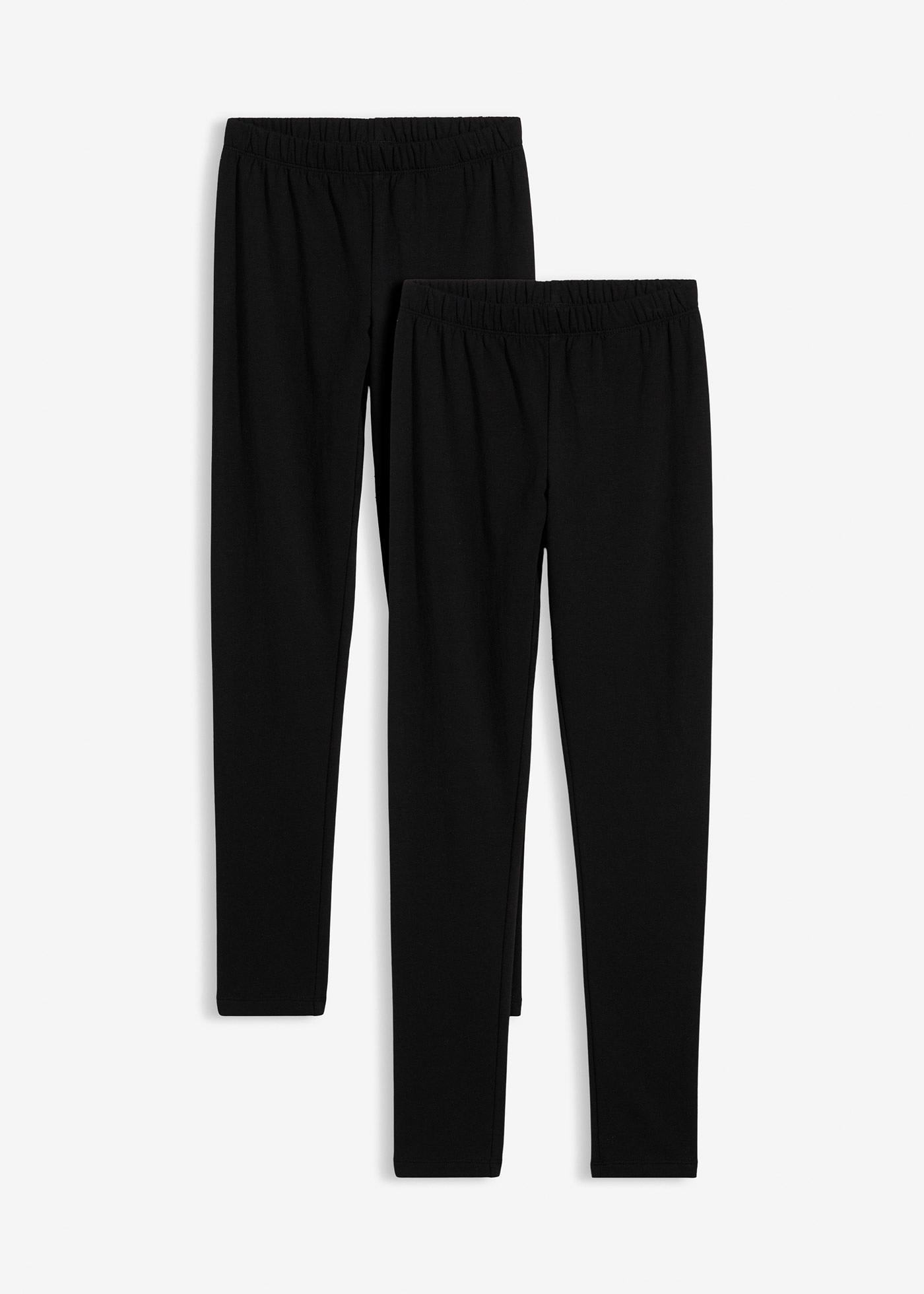 Thermo-Leggings aus elastischem Baumwoll-Mix (3er Pack)