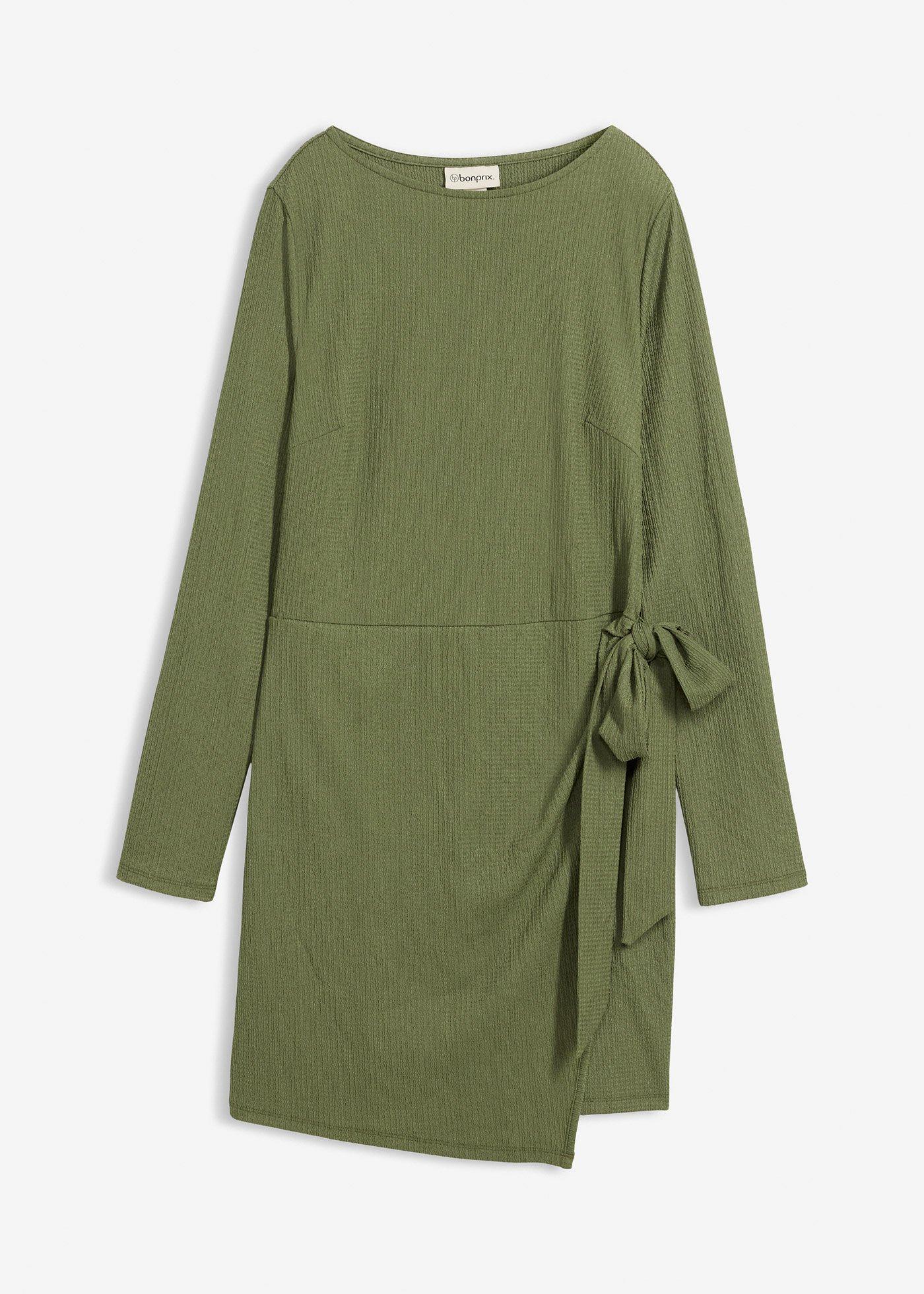 Shirtkleid aus Barcrêpe