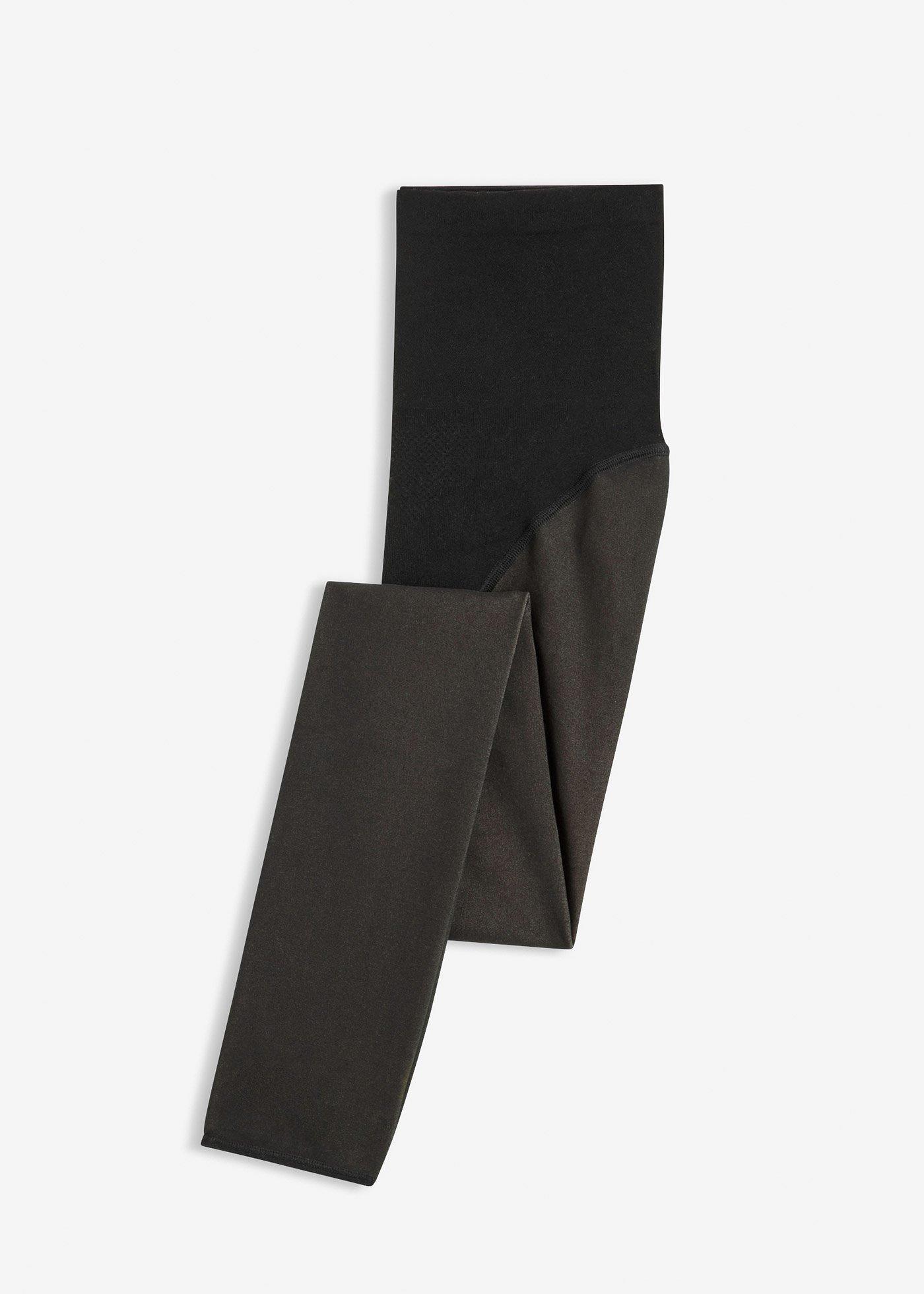 Wärmende Leggings in transparenter Optik mit Belly Control und Push-Up 50 DEN