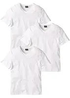 T-Shirt mit V-Ausschnitt (3er Pack), bonprix