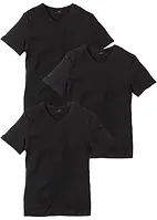 T-Shirt mit V-Ausschnitt (3er Pack), bonprix