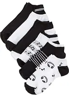 Kurzsocken mit Bio-Baumwolle (6er Pack), bonprix