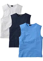 Lot de 3 débardeurs regular fit, bonprix