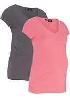 Basic Umstandsshirts, 2er-Pack​, bonprix