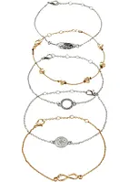 Armbandset (5-tlg. Set), bonprix