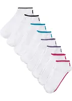 Sneakersocken (8er Pack) mit Bio-Baumwolle, bonprix