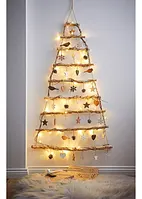 Sapin de Noël à LED avec décorations, bonprix