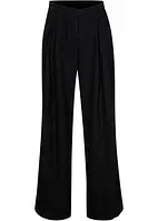 Pantalon palazzo avec lin, coupe très ample, bonprix