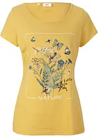 T-shirt coton avec imprimé, bonprix