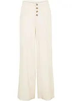 Palazzo-Hose mit Leinen mit extra langem Bein, bonprix